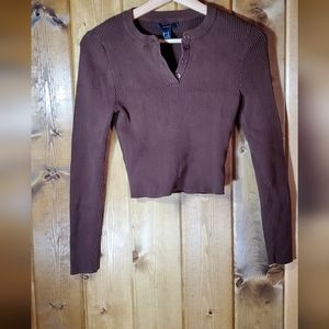 Forever 21 brown top M